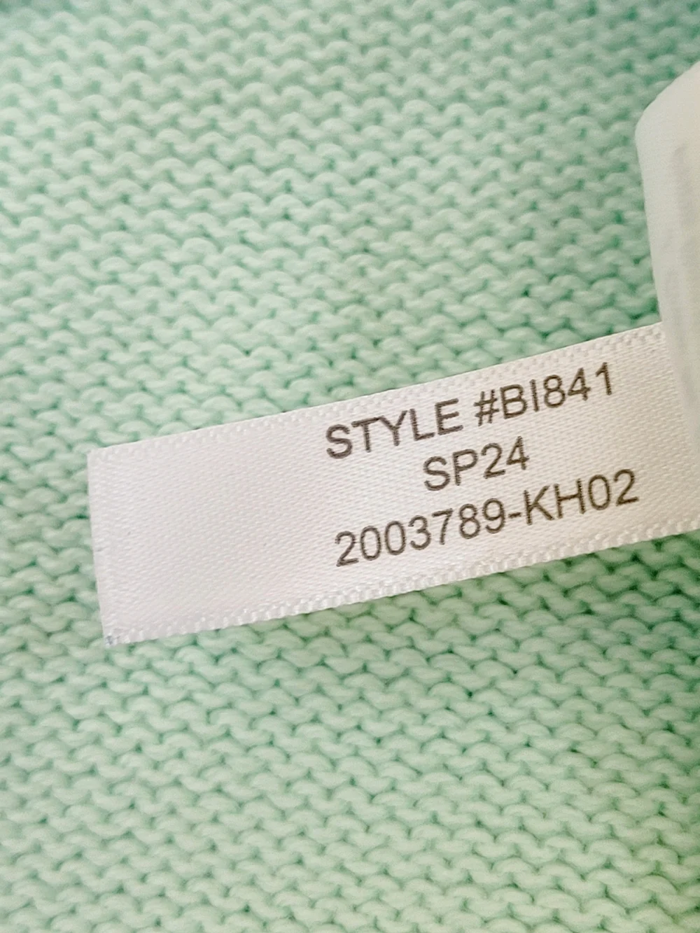 J.CREW Handknit Heritage Cotton Crewneck Sweater In Pistachio Green Small